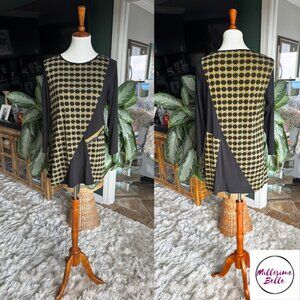 Ali Miles Polka Dot Tunic